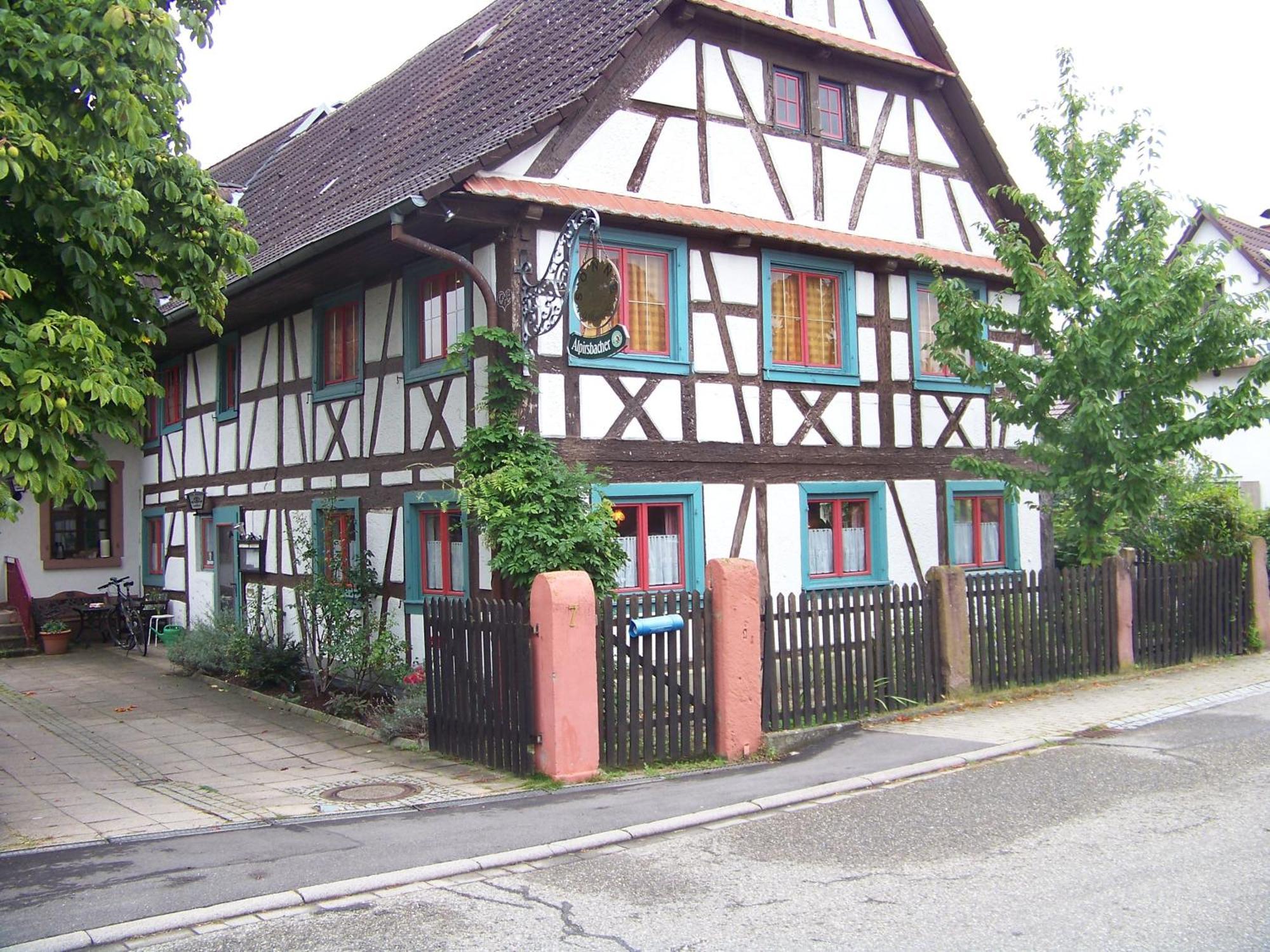 Pension Zur Sonne Wittenweier Schwanau Bagian luar foto